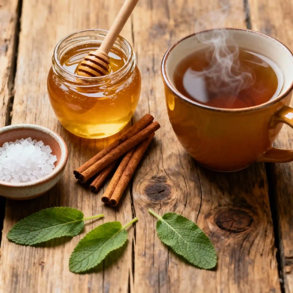 honey trick recipe ingredients flat lay honey trick recipe ingredients flat lay